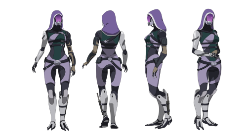 Finally, before the end of 2014, I&rsquo;ve drawed through Shepard and the original squad member
