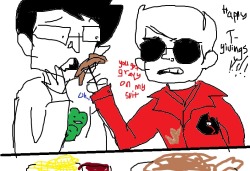 Here&Amp;Rsquo;S A Picture For The Homestucker On Tgive Day! I Dont Care About Homestuck