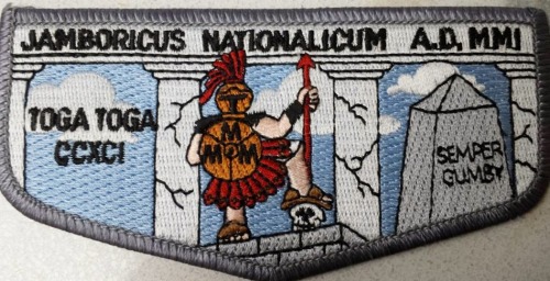 From the 2001 Boy Scout National Jamboree. There’s&hellip; so much happening on this patch.