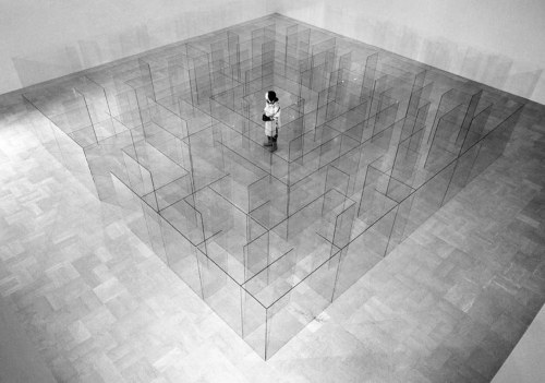 nobrashfestivity: Claudio Parmiggiani, Glass Labyrinth Galleria d’Arte Moderna 