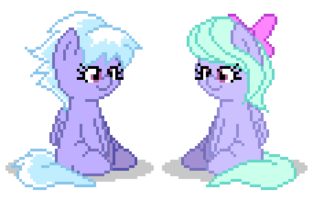 &gt;CC &amp; Flitter stretching(took some liberties and made them fillies
