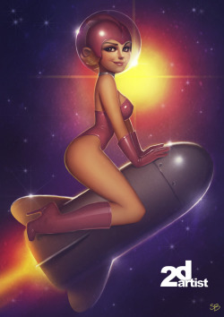 Space Bambi by *PapaNinja