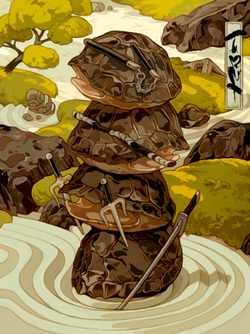 “TMNT (ZEN) for MONDO”I’ve been waiting to show you guys this for ages! Now that i