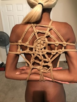 mbradfordphotography:  Started last night with doing a little rope practice and that turned into a photo shoot. Of course if you get to tie @Jaia_model and don’t take any photo then you did it wrong.