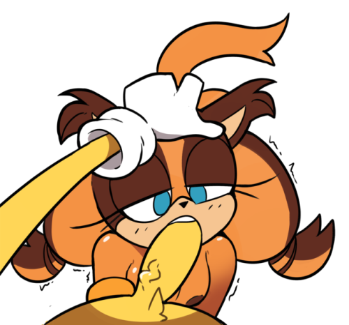 misconamour:To add more to the Sonic pics, have some Sticks!