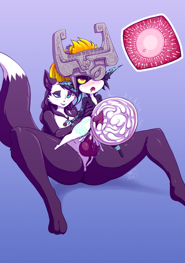 dmxwoops:    hard shading commission for Jack of their fox panda Lynn, and Midna