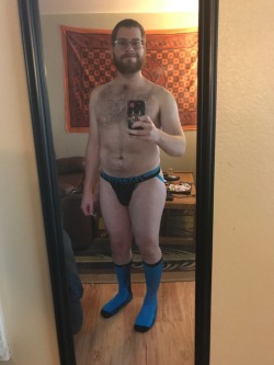 jockedcub695:  Got the matching socks for a NP jock I got a while