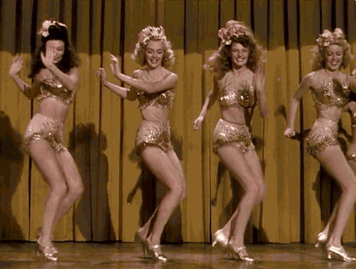 gameraboy:  Rita Hayworth in Cover Girl (1944). 