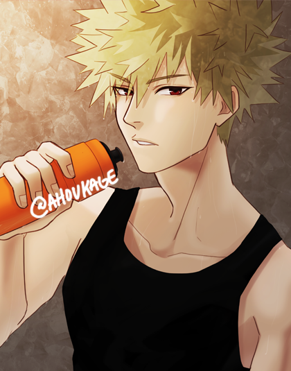 Had to draw a hot older Bakugou&hellip;