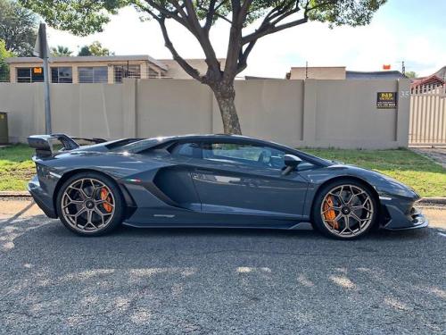 supppr-nova: Grigio Telesto Lamborghini Aventador SVJ in Johannesburg South Africa