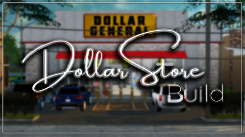 Dollar General | Retail Lot | Sims 4 BuildI’m bout to run to the dollar store, y’all want some??| Do