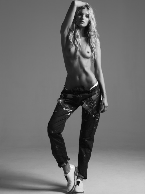 XXX classy in bampw aic #ToplessInJeans photo