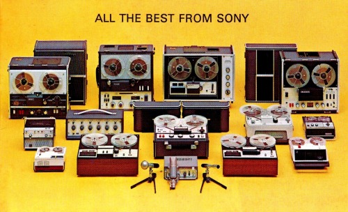 legacysat:  Sony Tape Recorder, 1965