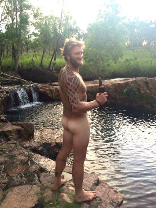 unclenifty:  camping with my hippie big bro
