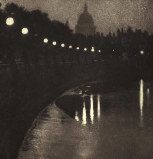 nevver:  Night lights, Alvin Langdon Coburn 
