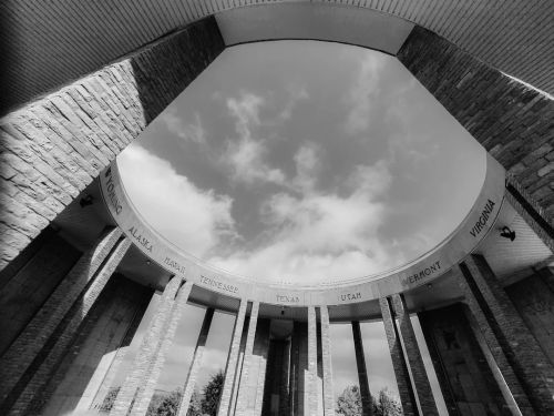 Bastogne war memorial, Belgium - 2020