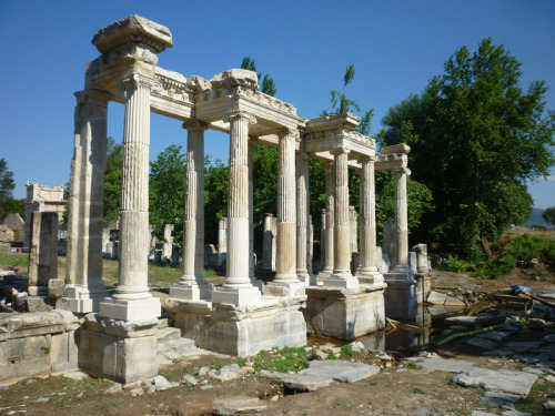 classicalmonuments: The Sebasteion and its PropylonAphrodisias, Asia minor (Turkey)1st century 