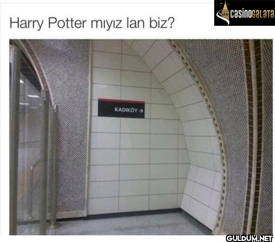 Harry Potter mıyız lan...