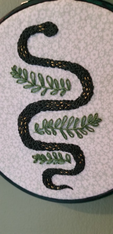 ssssssnekDesign &amp; embroidered by me!