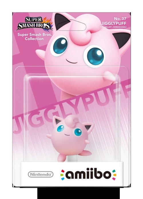 Jigglypuff and Greninja Amiibo package! Target confirmed that Jigglypuff will be an exclusive f