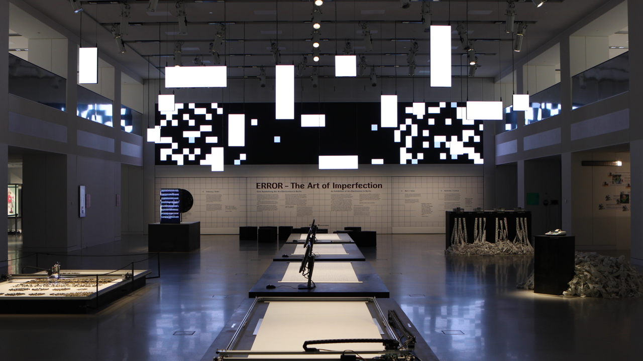 DIN Installation at ERROR - the Art of imperfection / Ars Electronica
https://ars.electronica.art/aeblog/de/2019/01/25/error-berlin/