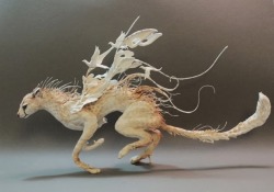 asylum-art:  Intricate Handmade Fantasy Creatures by Ellen Jewett on Etsy | on deviantART Born in Markham, Canada, Ellen Jewett took to shaping three-dimensional forms naturally at a young age. To Ellen, sculpting has always been about life, biological