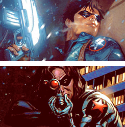 commanderrogers:  30 Days of Marvel | Favorite Male Character↳ James “Bucky” Barnes (Captain America/Winter Soldier) 