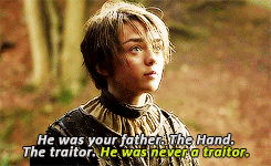 sansalayned-deactivated20141117:  Stark kids talking about Ned (Requested by anonymous.)