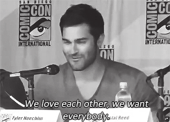 jensensackles:   Tyler Hoechlin + the cast  