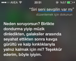 mssviolet:  Siri'ye bile nasıl empoze etmişler lan olayı kskfksks 