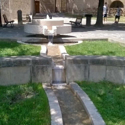 Wonderful fountain… #⛲ fountain #water #santarcangelo #aqua #fontana #Italia