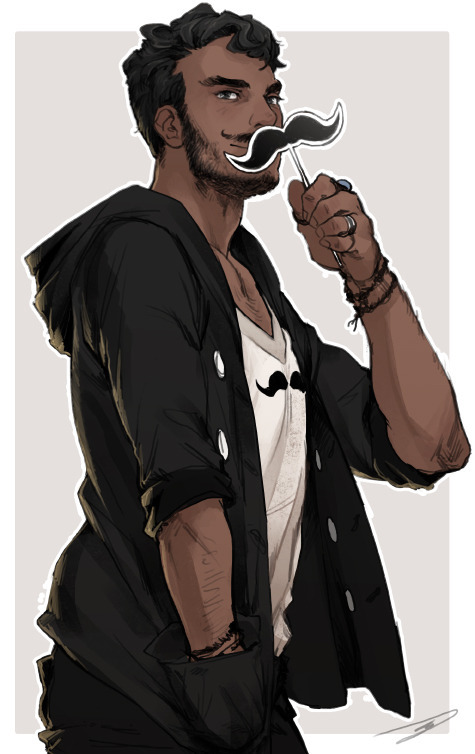 tzysk:  Mister Mustachio for Gaia’s Tailored Star CI Gaia Online  MUSTACHES I included