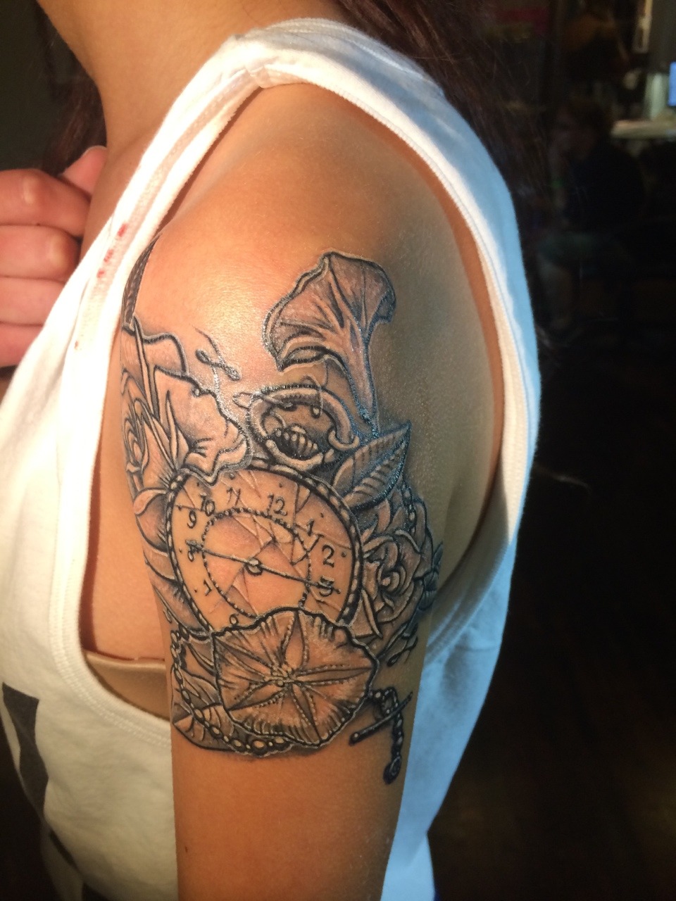 Bohemia Bound — my first tattoo (: my grandpa used to carry a...