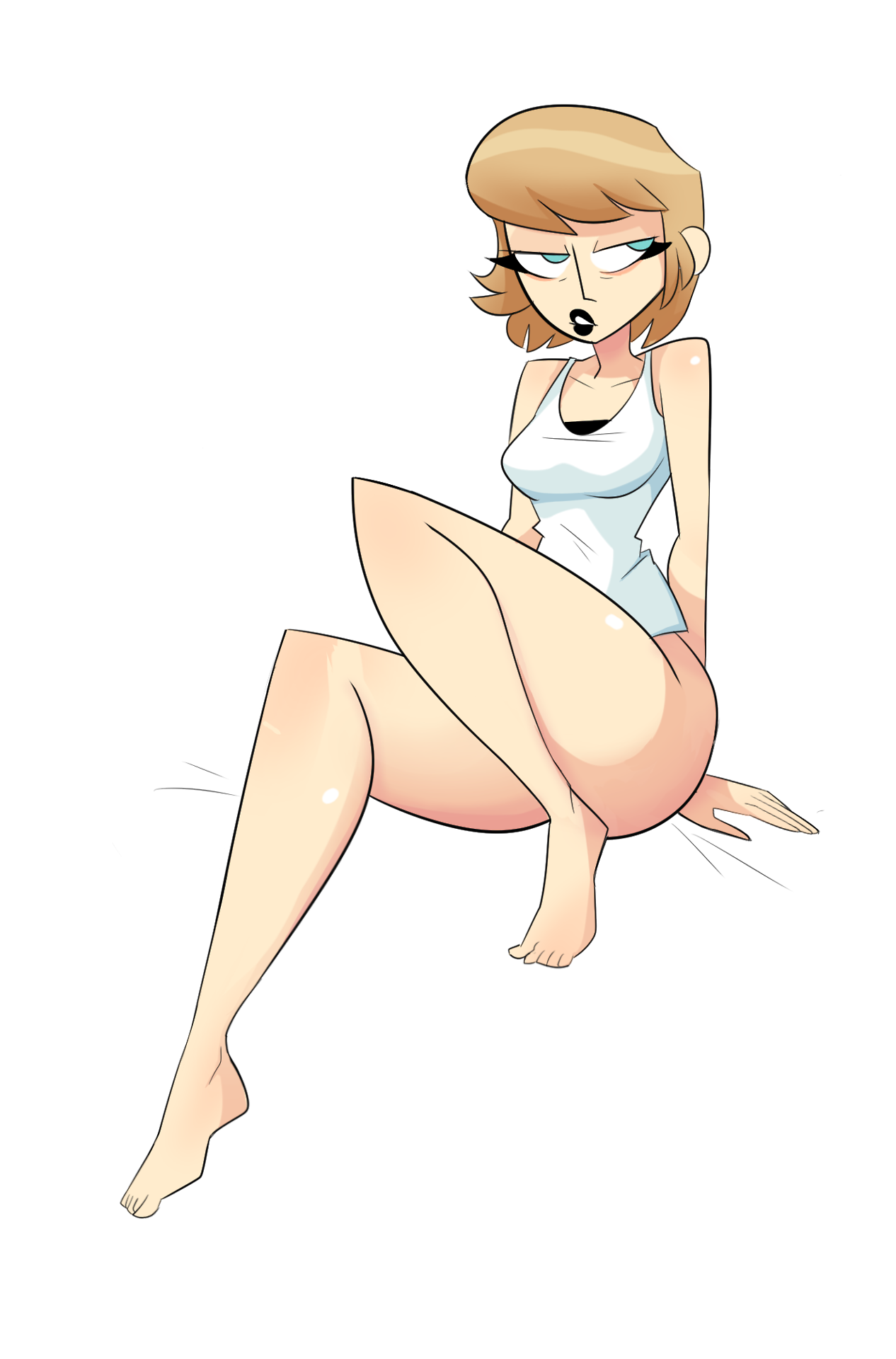 kindahornyart:Quick art trade with @official-shitlord and by quick I mean it took