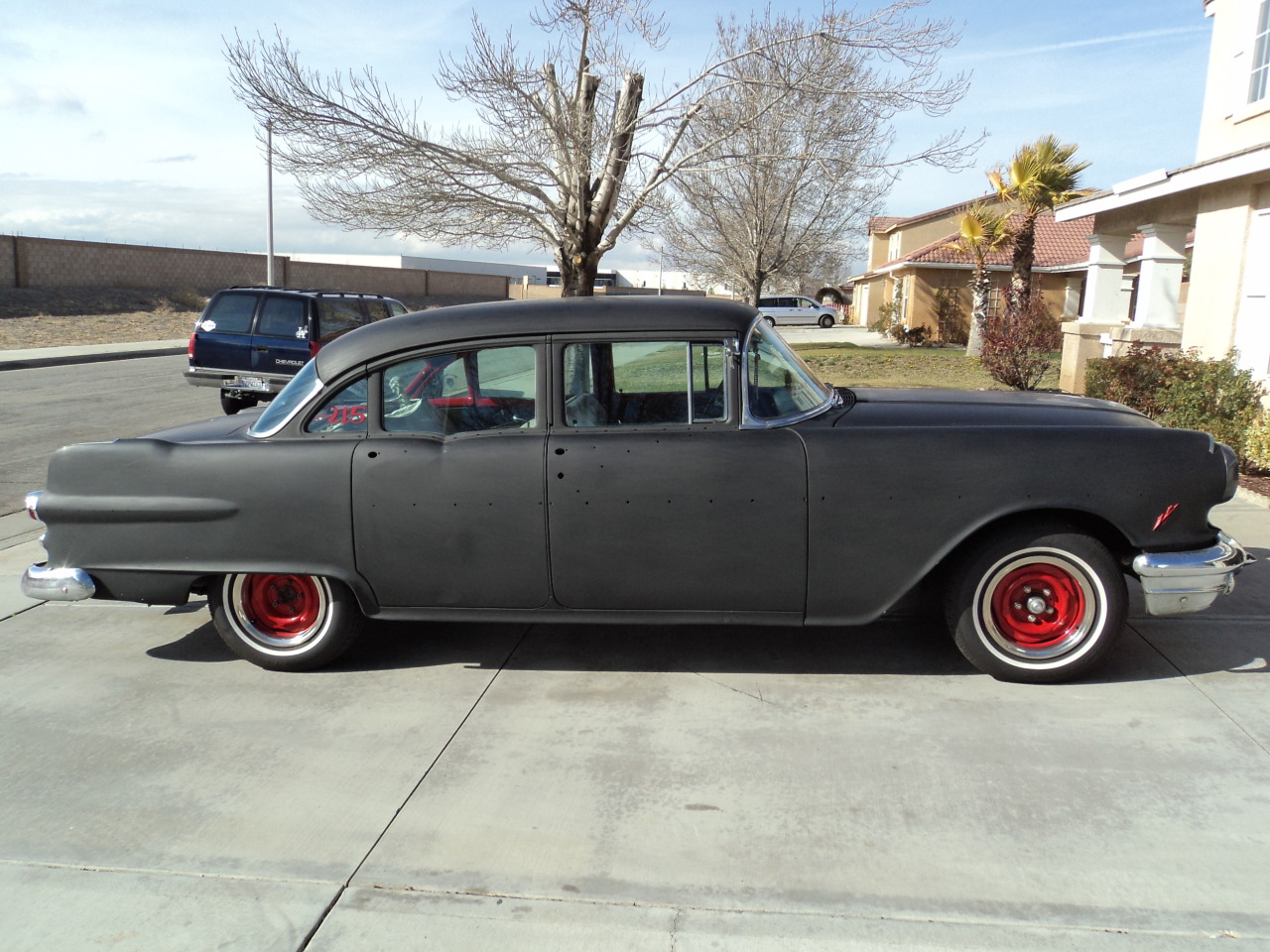 eyedea13:  a photoshop rough cut of my 56 slammed, shaved, and chopped top. before