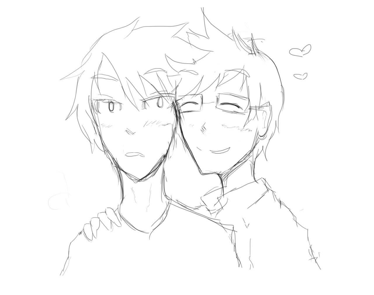 apriquethings:  So i heard you like this pairing. This is my first time doing something