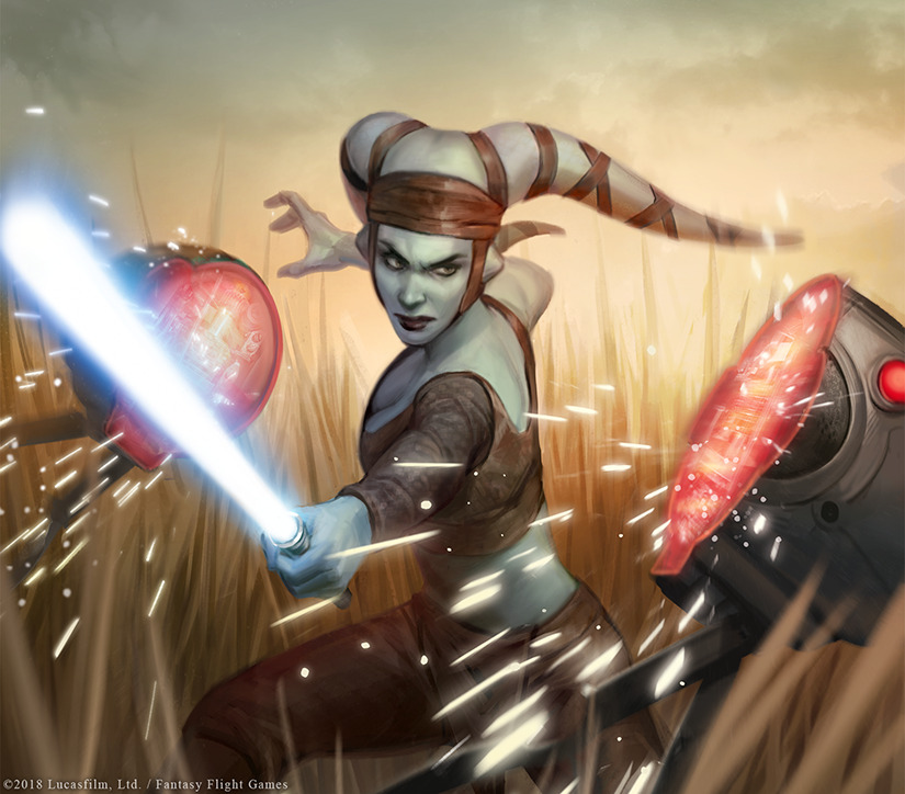 ayhotte:Another piece for Star Wars Destiny from a little while back. Someone on
