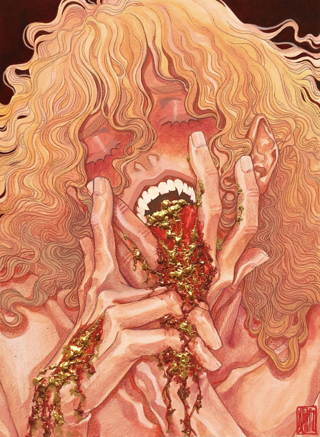 my piece STIGMATA is on sale this month as a part of the group exhibition Ride the Sunrise by @wowxwow !! this was my first time...
