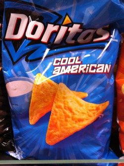 yutoube:  marlodjur:  I just wanted everyone to know that in Europe, Cool Ranch chips are called Cool American.  this is the greatest news ive heard all day 