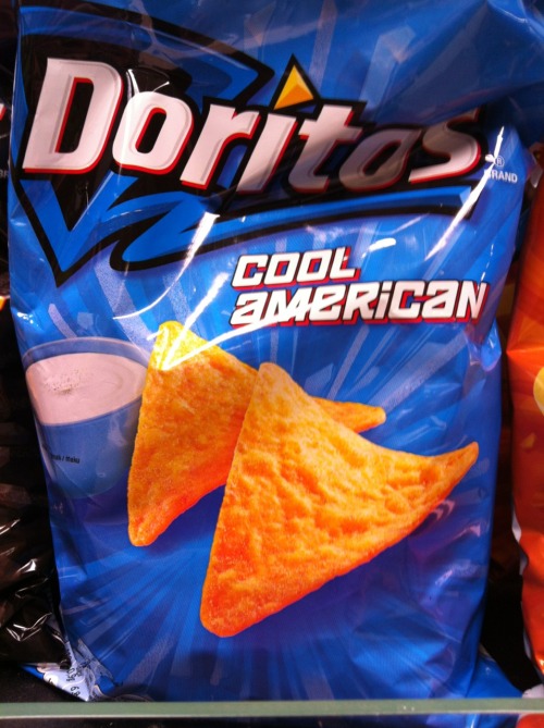 rosencrantz-minus-guildenstern:  marlodjur:  I just wanted everyone to know that in Europe, Cool Ranch chips are called Cool American.  And we don’t have those in America, why? 