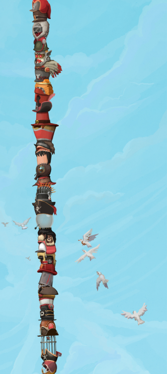 maniac-bakery:mistystriker:Every Hat in TF2 by AshleyLange [x]Otherwise entitled “How to annoy everybody’s Tumblr dash”  i could pay in blood just for having this hat