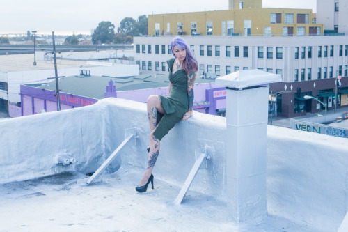 Porn Krysta Kaos on her rooftop in Oakland, photos photos