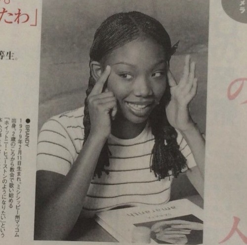 hailneaux:Brandy, AERA magazine (Japan), 1998