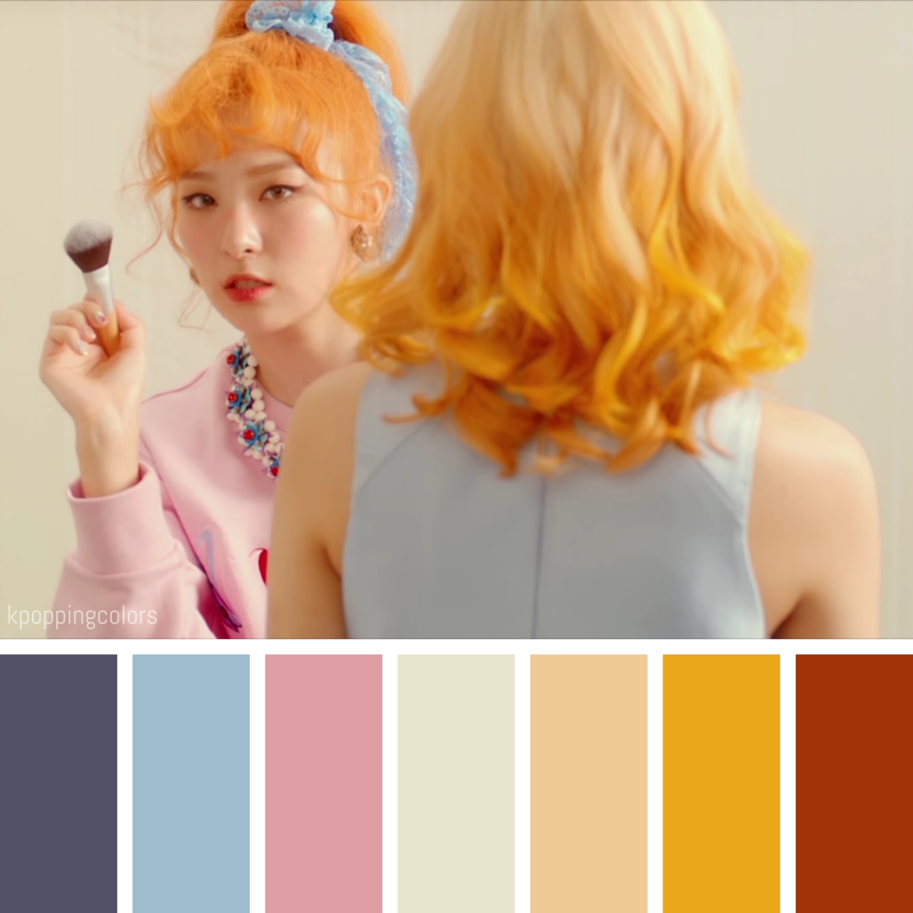 kpoppingcolors — Red Velvet - Russian Roulette (2016) Oh you're