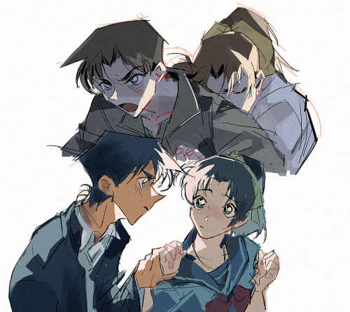 Heiji x Kazuha sketches