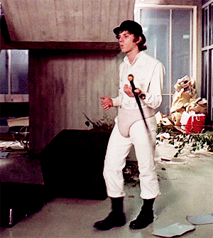 londonlifeme:A Clockwork Orange - Directed by: Stanley Kubrick, 1971.Once you commit to something, y