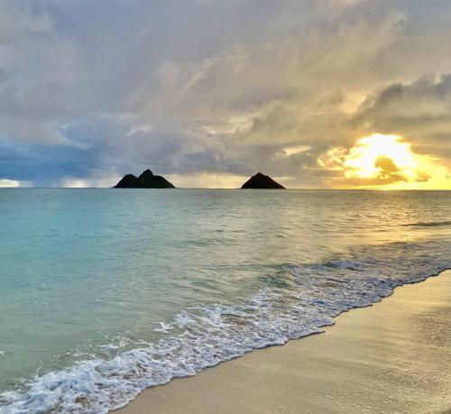 Lanikai Beach, Hawaii Follow @travelgurus for more