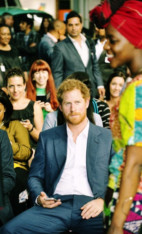 theoxford-duchess:  I think this is a lovely shot of Harry. Look at those eyes. Look at their admira