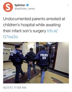 cpljohnner:  weavemama:  fall-out-bangtan:  mistresskabooms:   weavemama:   weavemama: NOTHING ABOUT THIS STORY IS HUMANE. FUCK ICE AND FUCK HARSH IMMIGRATION POLICIES. NO HUMAN IS ILLEGAL This isn’t the first time ICE has detained people in public