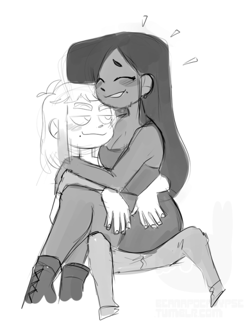 beanapocalypse: Gals being pals.  Please reblog if you can. 